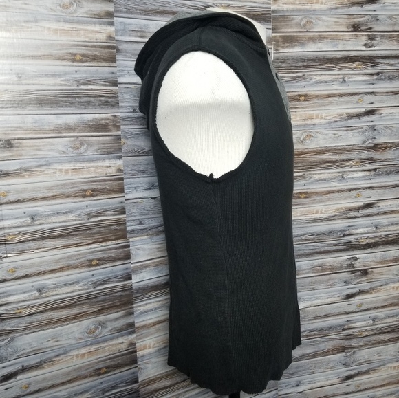 Michael Kors Mens Pullover Sleeveless Hoodie G19 - Picture 3 of 6